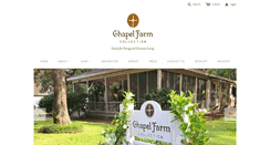 Desktop Screenshot of chapelfarm.com